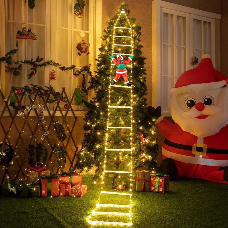 String Light Outdoor - Lampu Natal LED, Lampu Hias Tangga