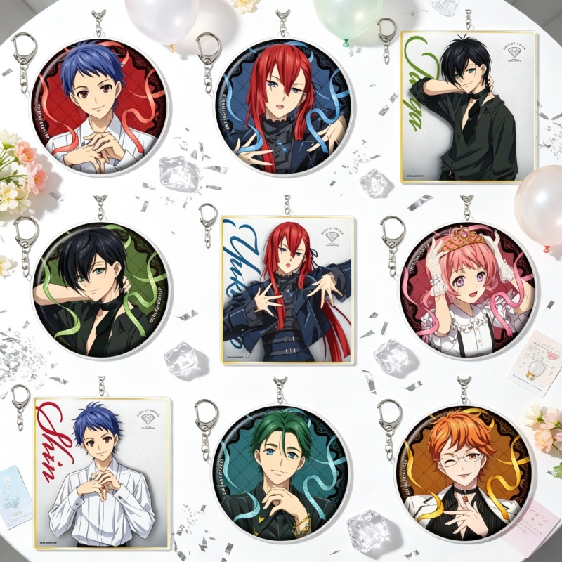 Decor Lighting Phone Number - KING OF PRISM Anime 2026 Gantungan