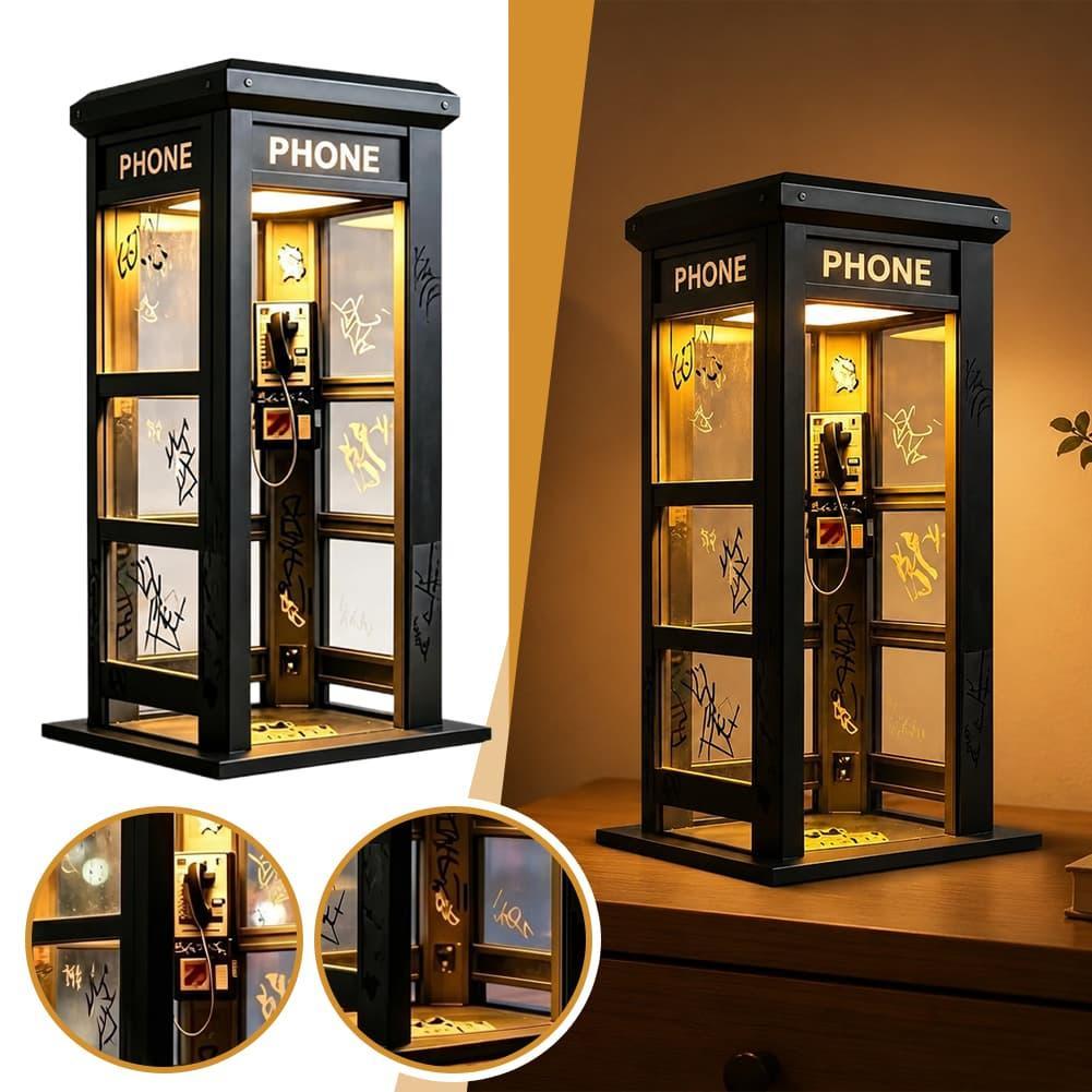 Home Lighting And Decor - Lampu Meja Bentuk Telepon Kabin London