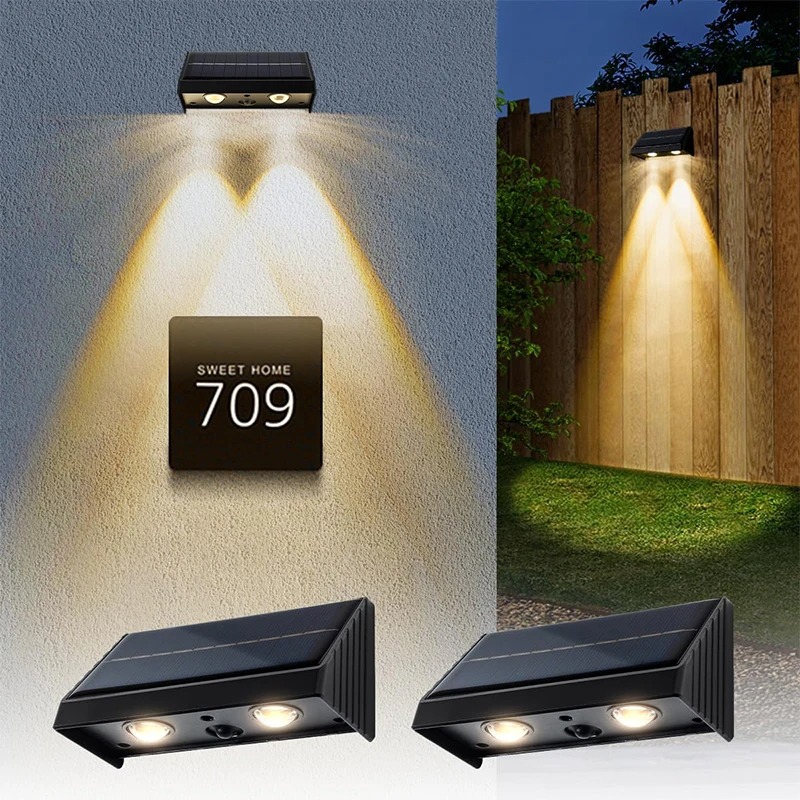Lampu Dinding LED Tenaga Surya - Decor Lighting Address ulasan dan harga