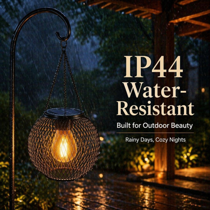 Lampu Lantai Gantung LED Tenag - String Light Outdoor ulasan dan harga