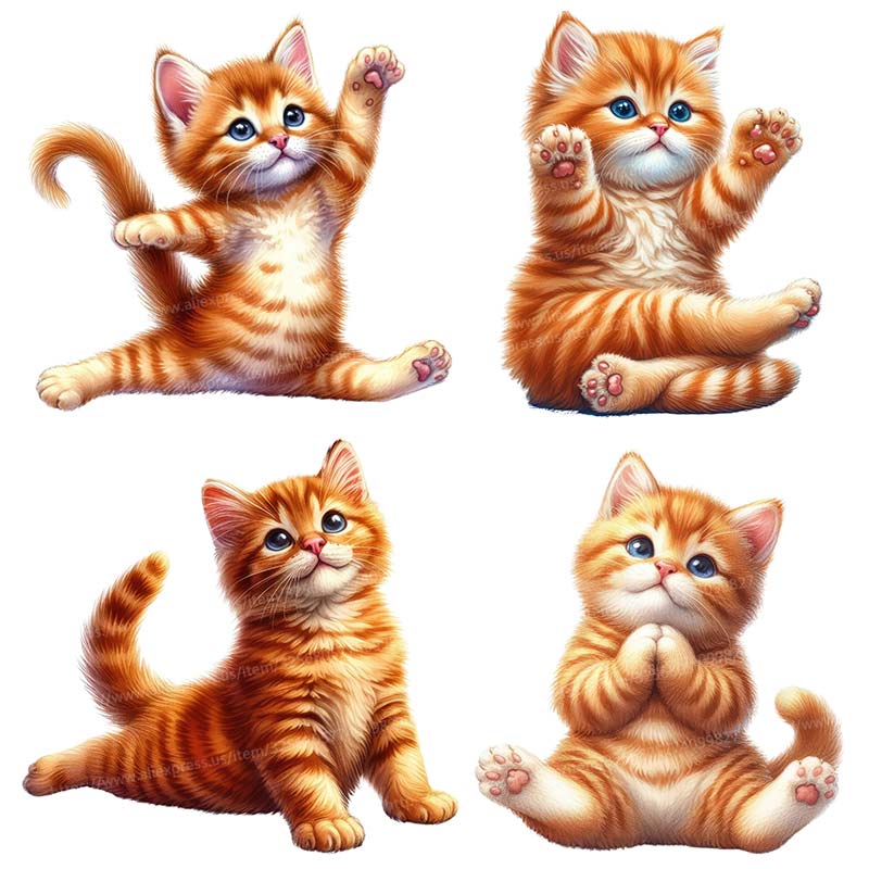 Stiker dinding kucing Yoga sti - Lighting Mcqueen Bedroom Decor ulasan dan harga