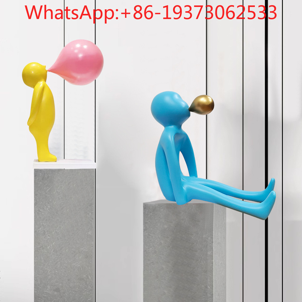 Patung Tiup Gelembung Figur Pi - Lighting Decorative ulasan dan harga
