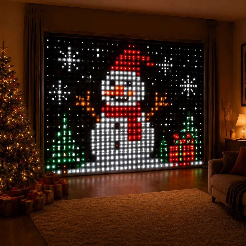 Lampu Tirai LED Pixel dengan K - Home Lighting And Decor ulasan dan harga
