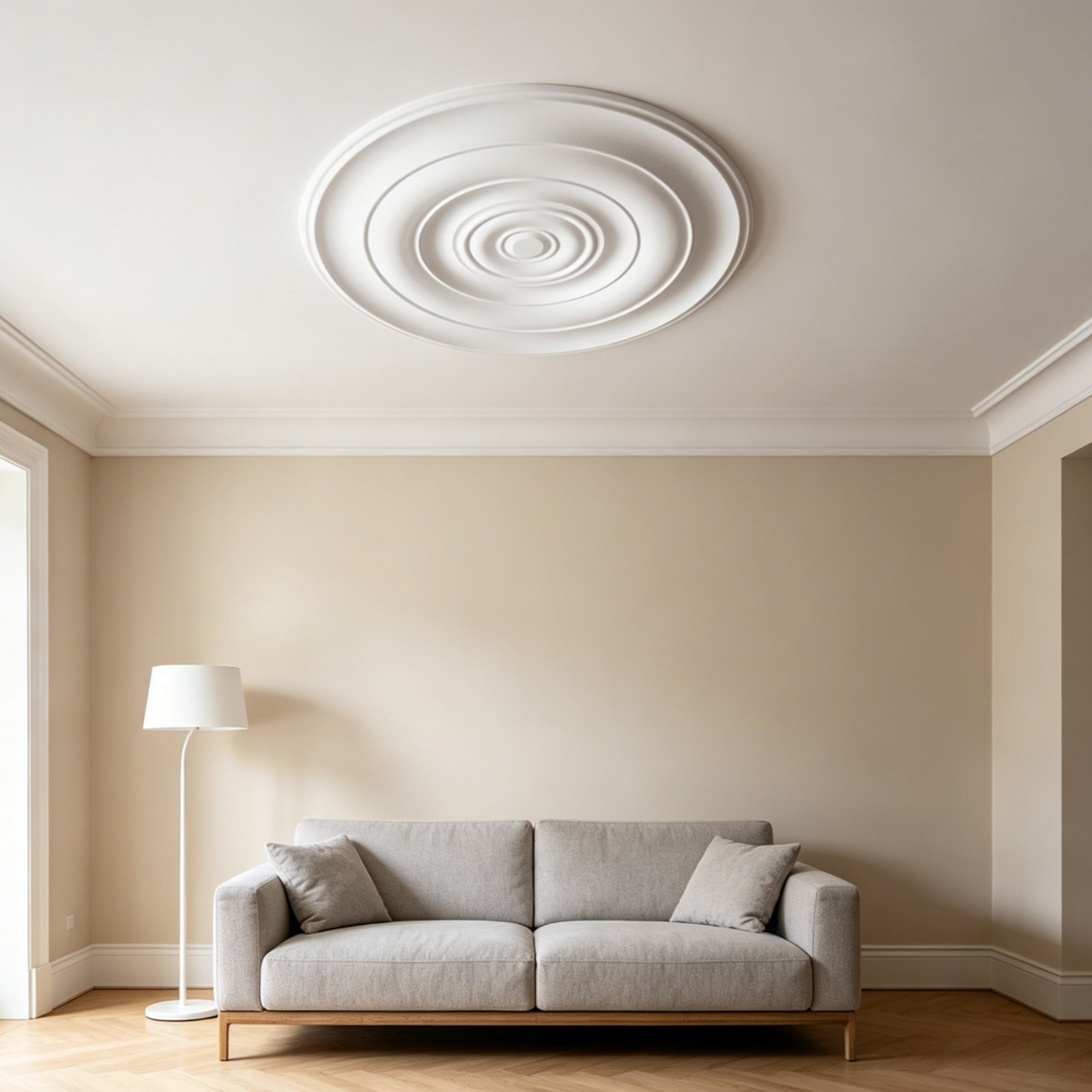 Medali Plafon Bulat Desain Ero - Lighting Decorative ulasan dan harga