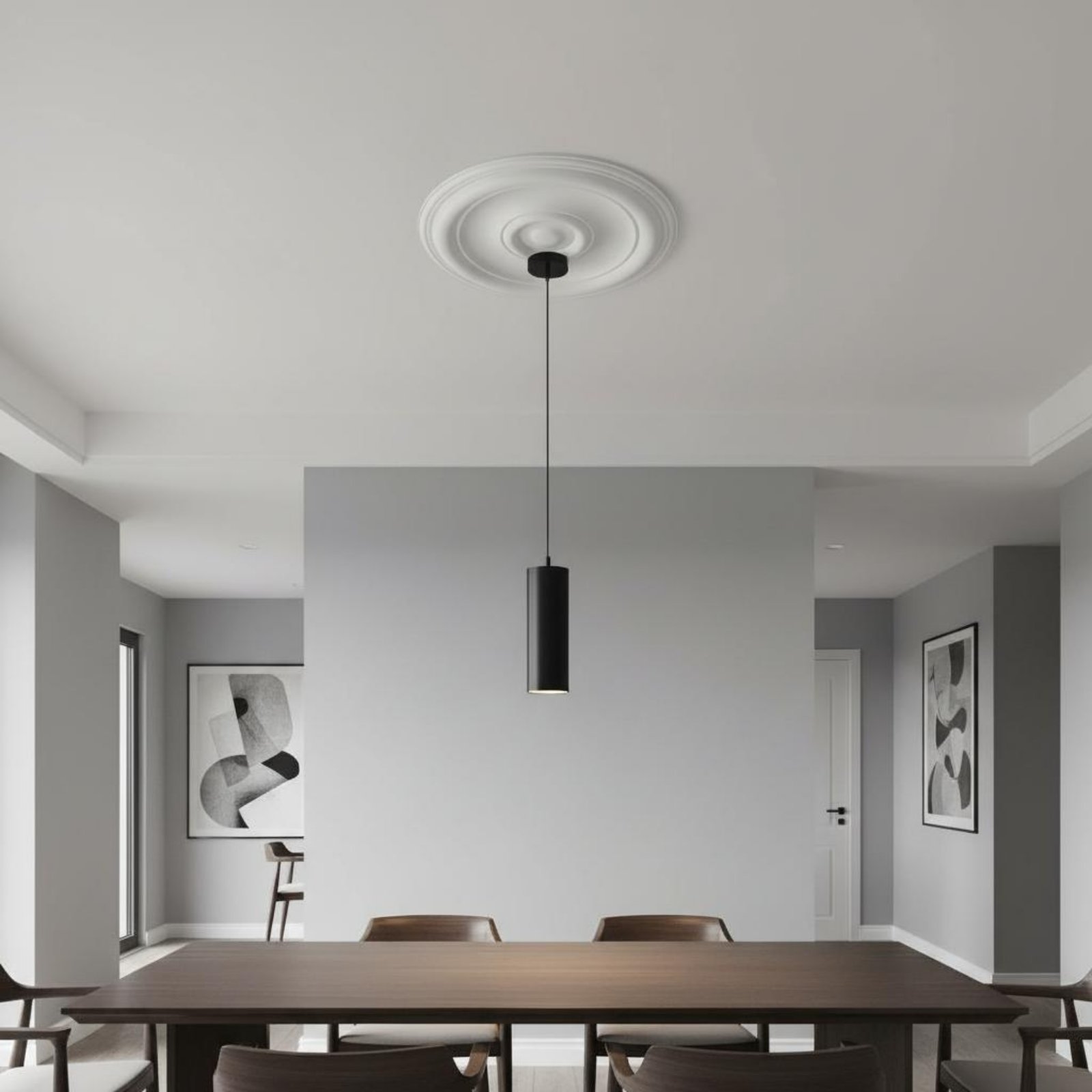 Medali Plafon Bulat Desain Ero - Lighting Decorative ulasan dan harga