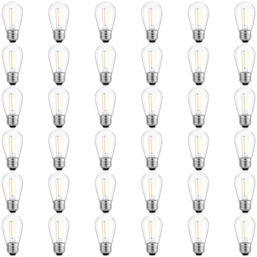 36 Paket Lampu LED S14 untuk L - String Light Outdoor ulasan dan harga