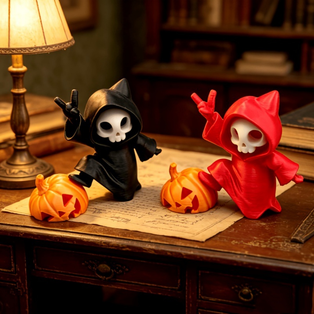 Figurine Grim Reaper Telinga K - Lighting Mcqueen Bedroom Decor ulasan dan harga