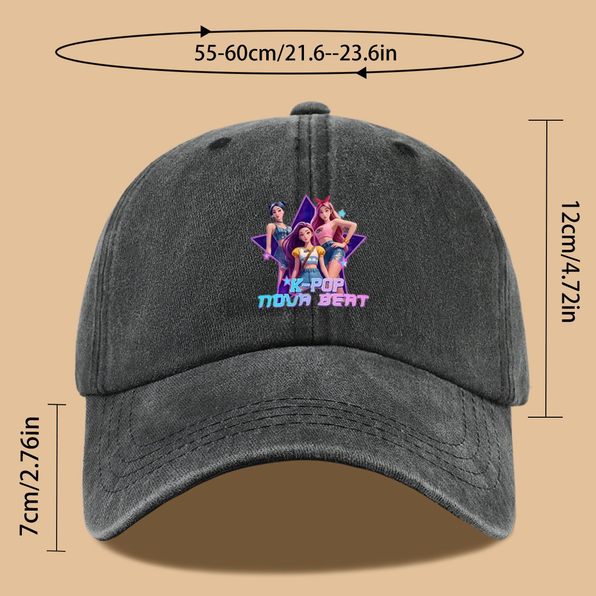 1 Buah Topi Bisbol Cetak Berte - Nova Decor & Lighting Julestjerne ulasan dan harga