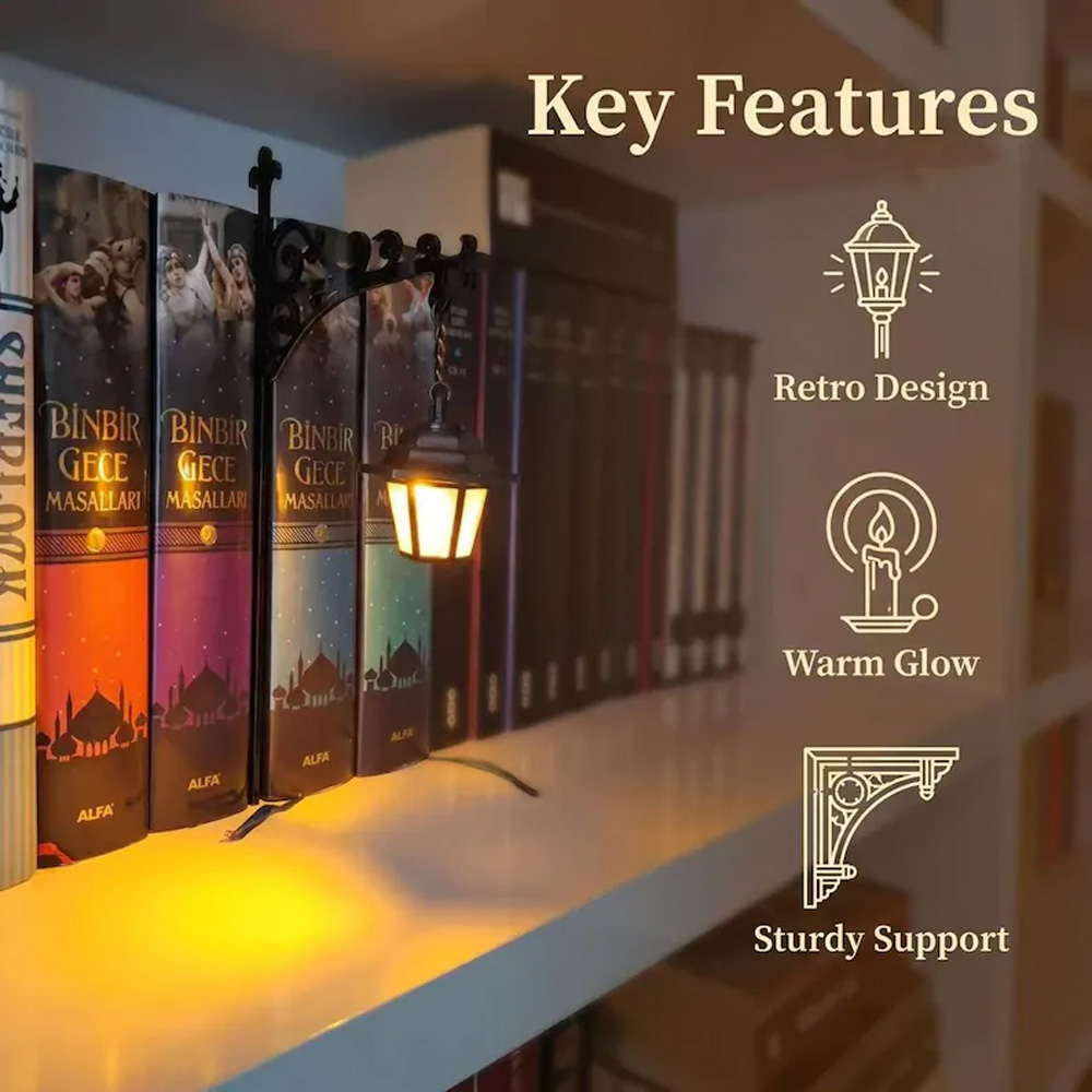 Lampu Hias Rak Buku Gaya Retro - Lighting Decorative ulasan dan harga