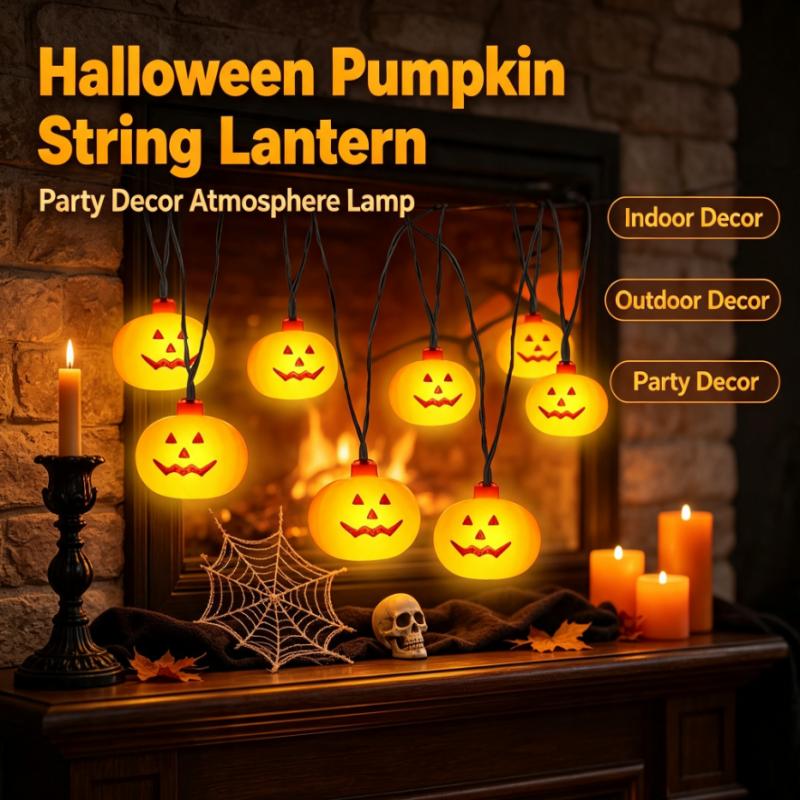 Lampu String Labu Halloween Be - String Light Outdoor ulasan dan harga