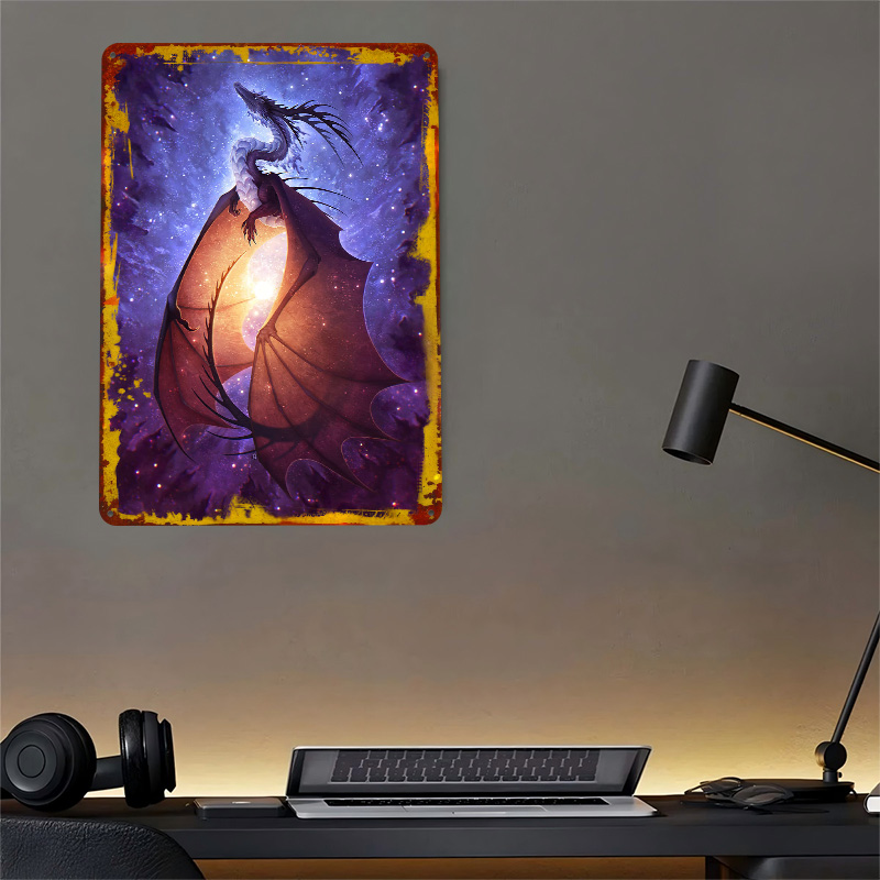 Poster Logam Tekstur 3D Nova,  - Nova Decor & Lighting Julestjerne ulasan dan harga