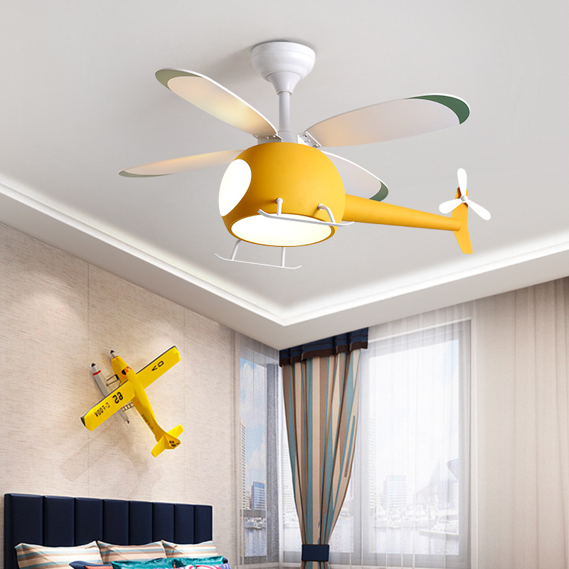 Lampu Kipas Pesawat Kartun Kre - Lighting Decorative ulasan dan harga