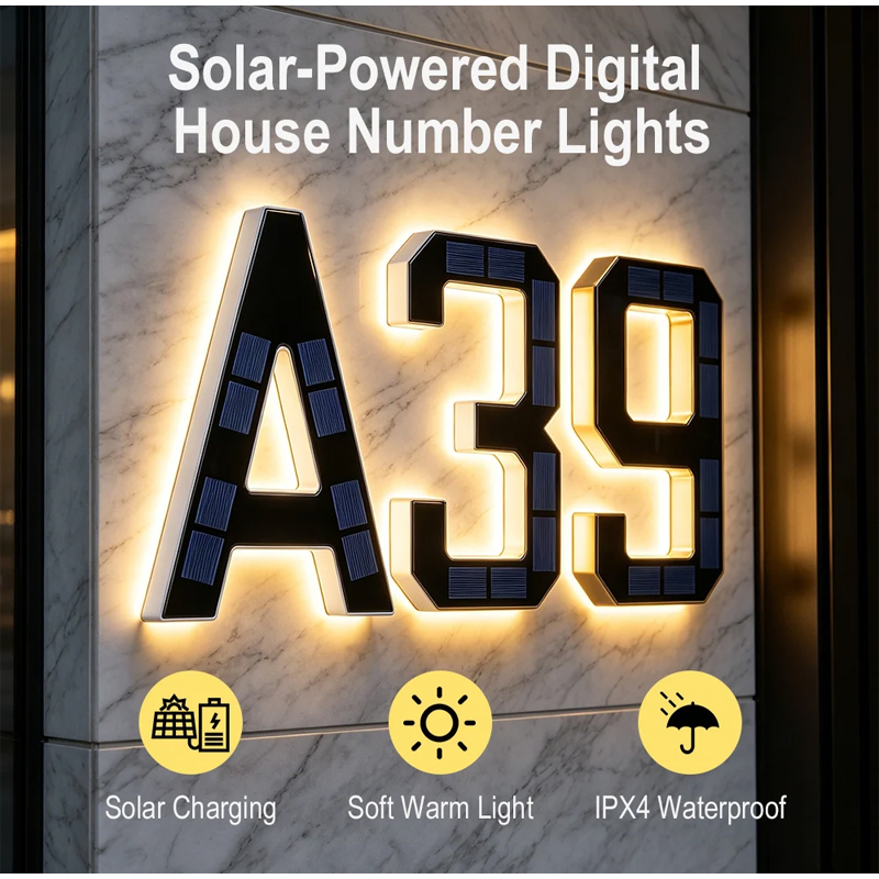 Lampu Nomor Alamat Tenaga Sury - Decor Lighting Address ulasan dan harga